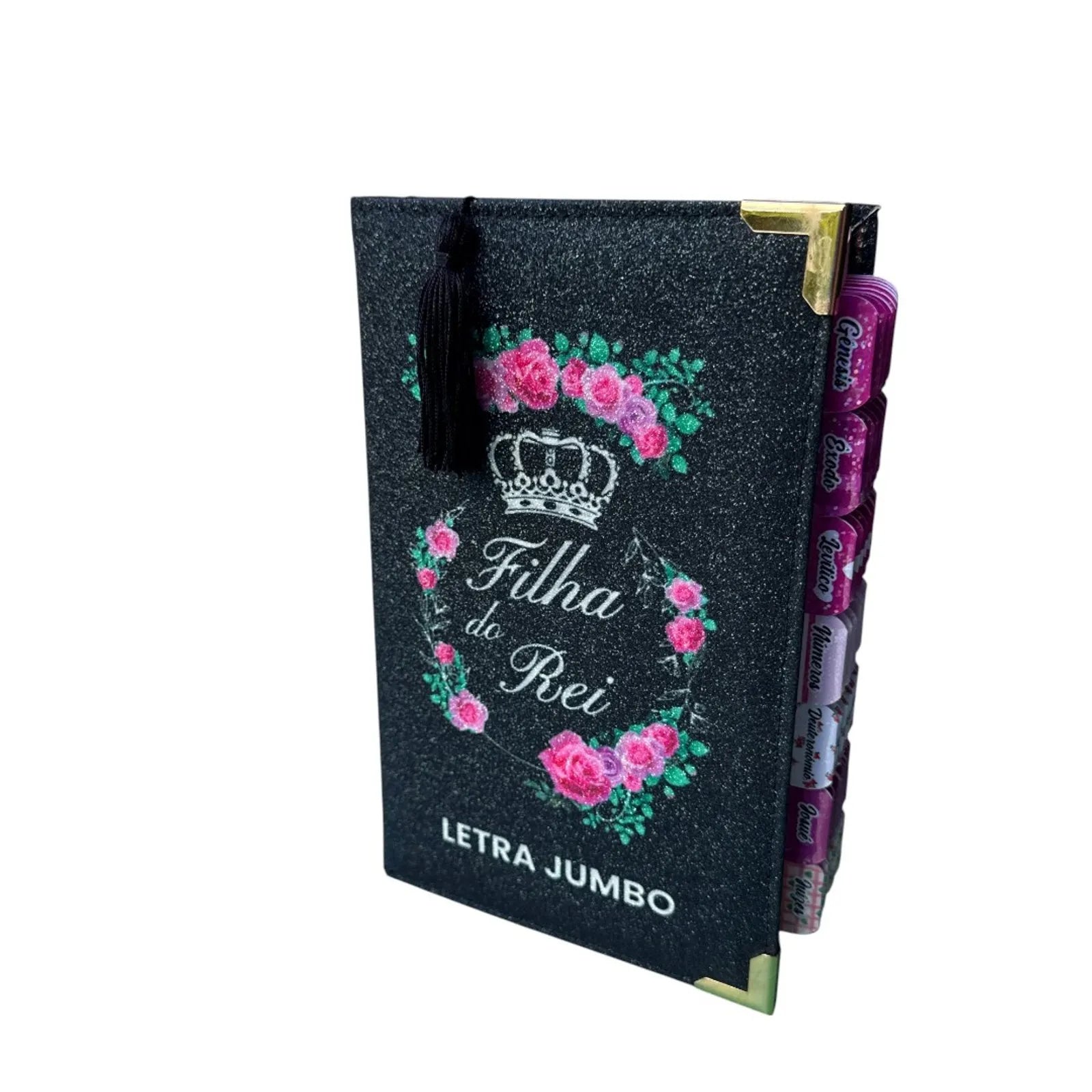 Bíblia  Filha do Rei Com Abas